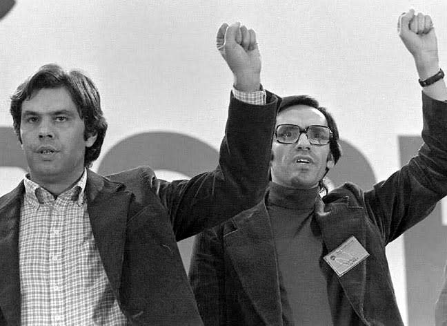 Felipe González y Alfonso Guerra